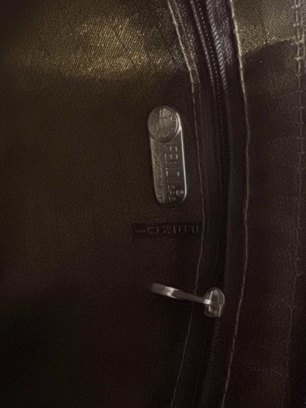 Fendi Zucca Wristlet Pouch - Picture 2 of 5